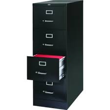 Buy products such as lorell 3 drawers steel vertical lockable filing cabinet, black at walmart and save. Realspace Pro 25d 4 Drawer Vertical File Cabinet Letter Size Black Hd Supply