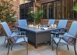 Dinner around a cooke furniture fire pit dining table is the perfectly engineered vehicle for just that. Fire Tables Firepits Bell Tower Lake House Living Co