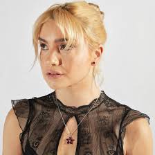 Aletheia Ruby Sterling Silver Necklace & Earring Set