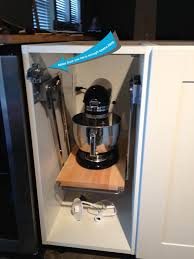 Ikea Cabinets And Mixer Lift Ikea Kitchen Ikea Hack Kitchen Kitchen Aid