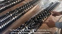 Conical twin extrusion screw and barrel - How to choose conical twin screw  design for PVC extrusion