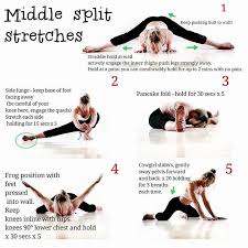 Middle Split Stretches Can Anyone Learn To Middle Split At Any Age Even If You Ve Never Been Able To Do Dancer Workout Easy Yoga Workouts Flexibility Workout