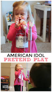 American Idol Pretend Play