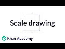 On the map, the field is 10 cm long. Making A Scale Drawing Video Geometry Khan Academy