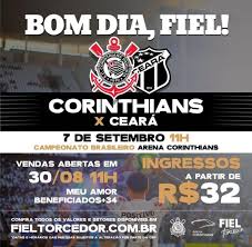 Comente sobre todos os jogos do timão! Ingressos Corinthians Inicia Venda Para Jogo Contra O Ceara Central Do Timao Noticias Do Corinthians