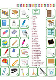 Classroom objects and classroom actions. Classroom Objects English Esl Worksheets For Distance Learning And Physical Classrooms