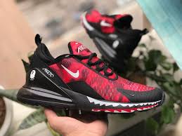 Air Max 270s Black And Red Cheap Bape X Nike Air Max 270 Red Camo For Sale Nike Air Max Air Max 270 Nike