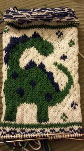 Chemknits Dinosaur Knitting Chart
