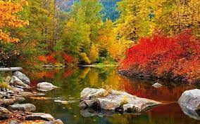 Autumn River Desktop Wallpaper 1440x900 Landscape Wallpaper Fall Wallpaper Desktop Wallpaper Fall