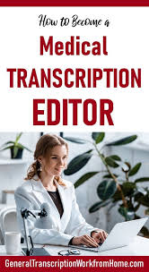 How To Become A Medical Transcription Editor Work From Home Jobs Online Jobs Side Hustles In 2020 Medical Transcription Medical Transcription Jobs Medical Transcriptionist