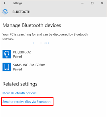 Later, you can go to their control although airdrop is not available for windows pc users, there are some alternatives that can help you transfer files from iphone to computer wirelessly. Transfer Files Between Android Windows 10 Via Bluetooth Technipages