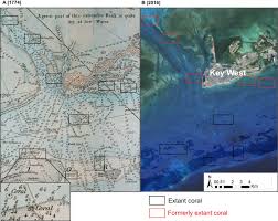 Historical Nautical Maps Show Loss Of Coral Reefs Yale E360