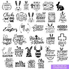 Easter Svg Mega Bundle Easter Bundle Easter Craft Bundle Easter Svg