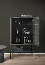 Cabinets Lisbon Glass Cabinet In 2020 Glass Cabinet Bar Cabinet Furniture Boconcept