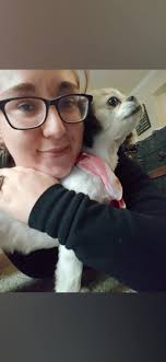 Dog going home with new owner