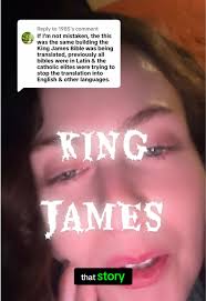Replying to @1985 The King James Bible was a state propaganda project.  James I unified religion and monarchy by standardising one “authorised”  text, written in courtly English to sound divine. It ...