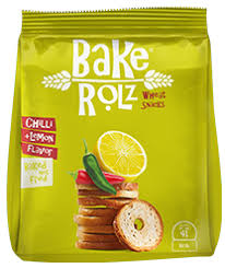 Product Photo: Bake Rolz Chilli & Lemon 85g