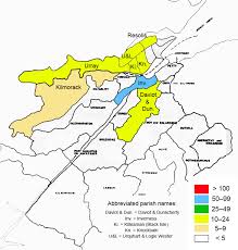 The higher the number, the more unevenly distributed the surname is around scotland. Origins And History Lobban One Name Study