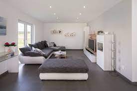 Bei der einrichtung der wohnung sind keine grenzen gesetzt. Fertighaus Wohnideen Wohnzimmer Maison