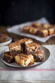 Cheesecake Brownies With Chocolate Romany Creams Recipe Cream Recipes Cheesecake Brownies Cheesecake Brownie Bars