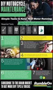 How To Clean A Motorcycle Chain Basic Motorcycle Maintenance For Beginners Homemade Motorcycle Custom Paint Motorcycle Motorcycle Tips