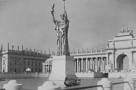 Statue Of The Republic Grand Basin World S Fair Chicago 1893 World S Columbian Exposition World S Fair Columbian Exposition 1893
