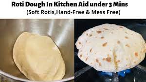 How To Make Roti Chapati Dough Using Kitchen Aid Stand Mixer Guaranteed Softest Rotis Youtube In 2021 Food Indian Food Recipes Vegetarian Recipes