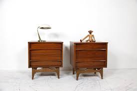 Eames lounge chair & ottoman. Vintage Mcm Pair Of End Tables Nightstands With 2 Drawers By Young And Co Free Delivery In Nyc And Hudson By Omasaprojects From Omasa Projects Of Bushwick Brooklyn Ny Attic