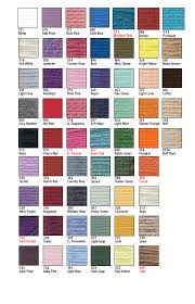 Covers Colour Chart