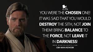 It was said that you would destroy the sith, not join them. Star Wars Episode Iii Revenge Of The Sith Quotes Magicalquote