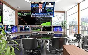 Every day, thousands of traders work enthusiastically at trading floor and office workstations designed and manufactured by erich keller. Entry 45 By Fernandotv12 For Design A High Tech Stock Trading Room Freelancer