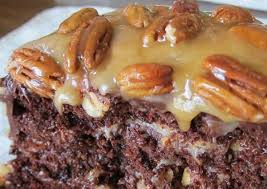 Recette Gateau Au Chocolat Et Son Caramel Chocolate Turtle Cake Recipe Chocolate Turtle Cakes Turtle Cake