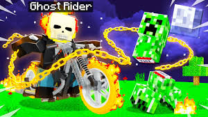 How To Play As Ghost Rider In Minecraft Youtube
