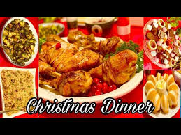 Look how easy, pretty and healthy!!!! Easy Christmas Dinner A Perfect Traditional Christmas Dinner Menu Youtube