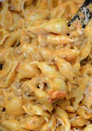 Get top recipes for meaty lasagna, ziti, pasta casseroles, and beefy bakes. Creamy One Pot Shells And Beef Meatloaf And Melodrama