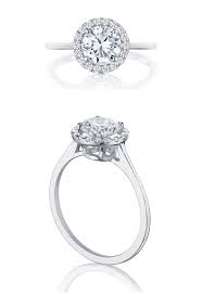 Ryan Jonathan Lucido Collection Gia Certified Diamond Halo Engagement Ring 1 18 Ctt Jewelry Rings Engagement Halo Diamond Engagement Ring Halo Engagement Ring