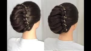 Beautiful French Bun Hairstyle For Wedding Or Party Simple Hairstyles Hairstyles Youtube Easy Hairstyles Bun Hairstyles Wedding Bun Hairstyles