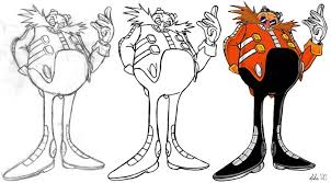 Sonic coloring games online elegant sonic tails coloring pages. Dr Eggman By Lilanya On Deviantart