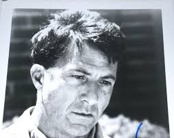 Dustin Hoffman Signed Raymond Babbitt "Rain Man" 8 x 10 Photo