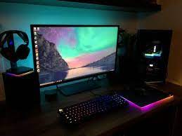 Reddit Battlestations Current Setup New 35 Ultrawide Coming This Week Can T Wait Video Game Rooms Gaming Room Setup Gaming Setup