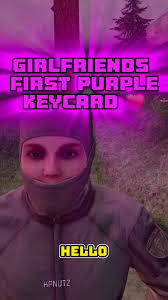 Girlfriends First Purple Keycard in VR Gaming