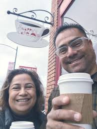 Lety and I launching...