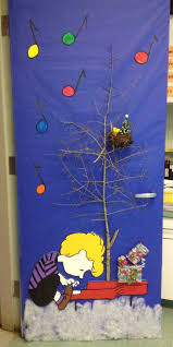 Snoopy Classroom Door Christmas Classroom Door Christmas Classroom Christmas Door Decorating Contest