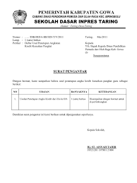 Salah satu surat yang sering dibuat ialah surat pengantar. Pengantar Dupak