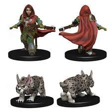 Shop our selection of great unpainted miniatures, perfect for your dungeons & dragons roleplaying games! Wizkids Pre Painted Miniatures Girl Ranger And Lynx Rpgs Accessories Minis Crystal Dragon Games