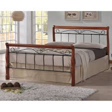 Le métal apporte une grande résistance à la structure. Lit Design En Metal Noir Avec Pieds En Bois Malaisiens Brun Fonce Dim 140 X 200 Cm Achat Vente Structure De Lit Lit Pieds En Bois Malaisie Cdiscount