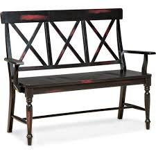 Black Bench With Back Imagio Home Roanoke X Back Dining Bench Rubbed Black Formaldiningrooms Dining Bench With Back Dining Bench Wood Dining Bench