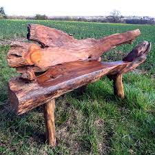 Solid teak is extremely durable for exterior use but can also look stunning inside. Teak Root Garden Bench 2 Seater 4 Solid Wood Legs Bakulan Rustic
