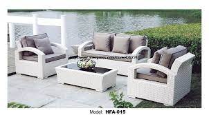 White Rattan Sofa Purple Cushions Garden Outdoor Patio Sofa Rattan Furniture Swing Pool Outdoor Furniture Sofa White Outdoor Furniture Outdoor Furniture Style