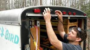 By law, trailer lighting must be connected into the tow vehicle's wiring system to provide trailer running lights, turn signals and brake lights. Cargo Trailer Reverse Light Installation Youtube